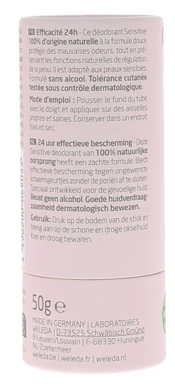 Déodorant stick Sensitive Weleda