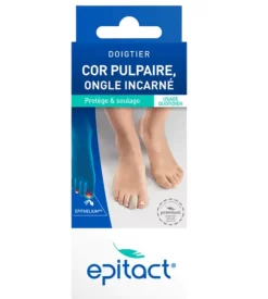 Doigtier cor pulpaire ongle incarné taille S Epitact - boîte d'1 unité