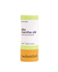 Déo menthe olé Unbottled - stick de 50g