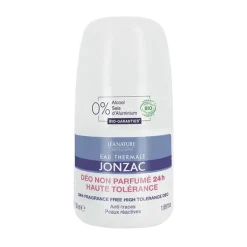 Déo non parfumé 24h haute tolérance bio Eau Thermale Jonzac - roll-on de 50ml