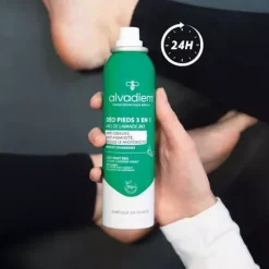 Déo pieds 3 en 1 Alvadiem - spray de 150ml
