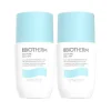 Déo Pure anti-transpirant 48h Biotherm - lot de 2 roll-on de 75ml