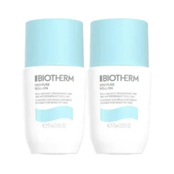 Déo Pure anti-transpirant 48h Biotherm - lot de 2 roll-on de 75ml