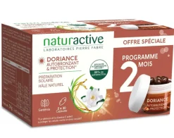Doriance autobronzant et protection Naturactive – lot 2x30 capsules