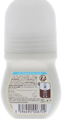 Déo-soin régulateur sans parfum Rogé Cavaillès - roll-on de 50 ml