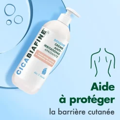 Douche crème anti-irritations apaisante Cicabiafine – flacon-pompe 1 L