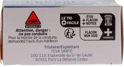 Doxylamine 15 mg Teva – 10 comprimés