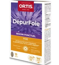 DépurFoie besoin ponctuel Ortis - boite de 15 gélules