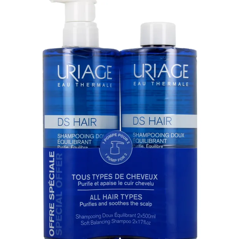 DS Hair Shampooing doux équilibrant Uriage
