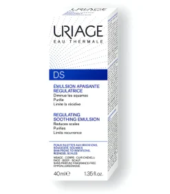 D.S. émulsion soin régulateur Uriage - tube de 40 g