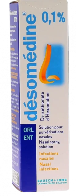 Désomédine 0,1 % solution nasale – flacon 10 ml