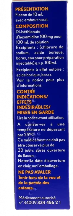Désomédine 0,1 % solution nasale – flacon 10 ml