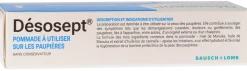 Désosept Bausch + Lomb – pommade ophtalmique, tube 15 g