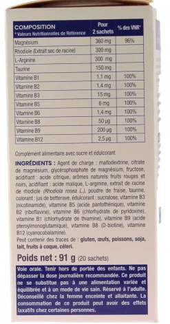 D-Stress ultra fort Synergia - boite de 20 sachets