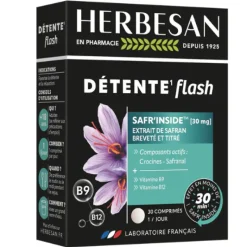 Détente flash safr'inside 30mg Herbesan - boite de 18g