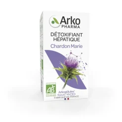 Détoxifiant hépatique chardon marie Arkopharma