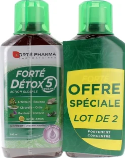 Détox 5 Organes Forté Pharma