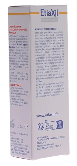 Détranspirant sudo-régulateur peaux normales aisselles Etiaxil
