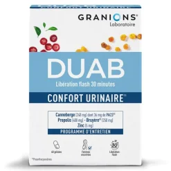 Duab confort urinaire Granions - boite de 60 gélules