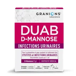 DUAB D-Mannose infections urinaires Granions – 7 sachets