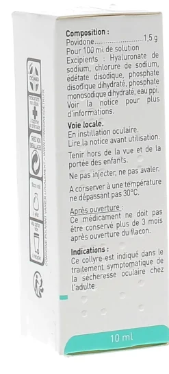 Dulcilarmes 1,5 % collyre – flacon 10 ml