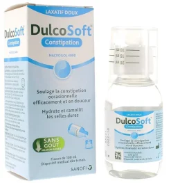 Dulcosoft constipations laxatif doux Macrogol 4000 - flacon 100ml