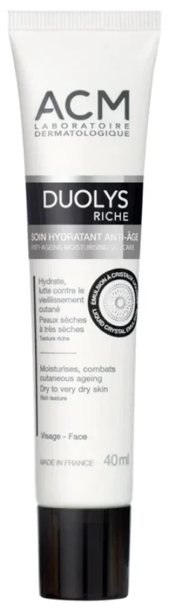 Duolys riche soin hydratant anti-âge ACM - Tube de 40 ml