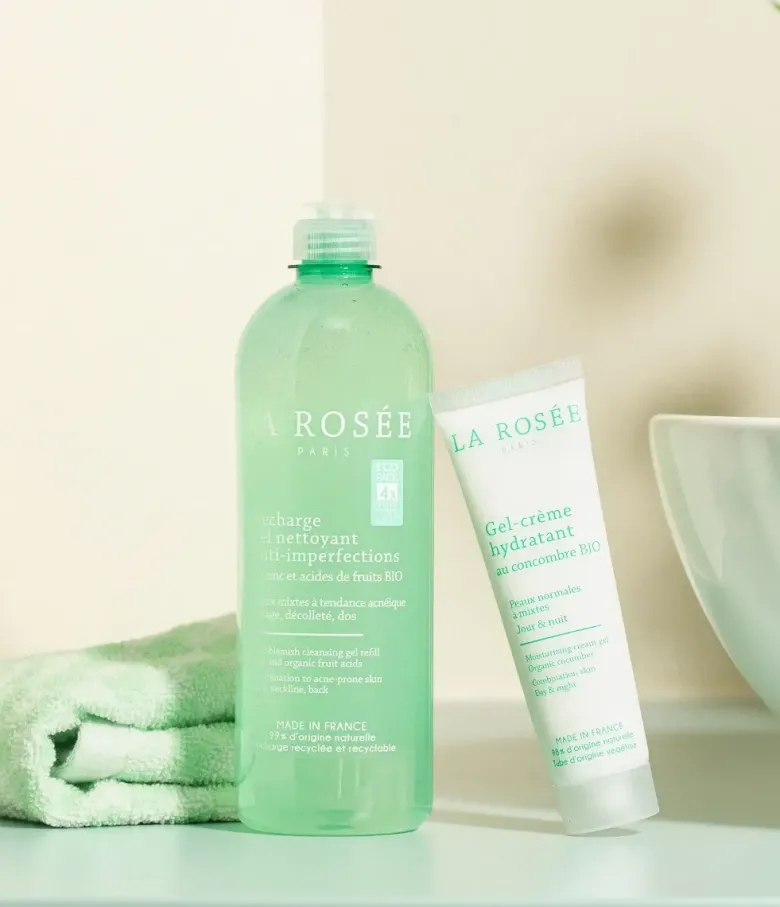 Duo visage peau nette La rosée - coffret de 3 produits