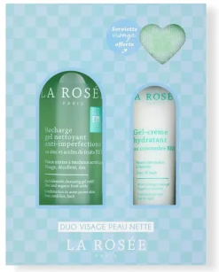 Duo visage peau nette La rosée - coffret de 3 produits