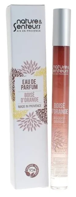 Eau de parfum boisé d'orange Nature & Senteurs - vaporisateur de 15ml
