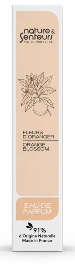 Eau de parfum fleurs d'oranger Nature & Senteurs - spray de 15ml