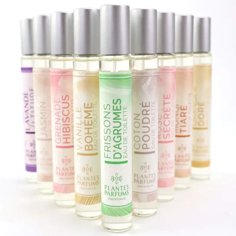 Eau de toilette Frissons d'agrumes Plantes & Parfums de Provence - spray de 30ml