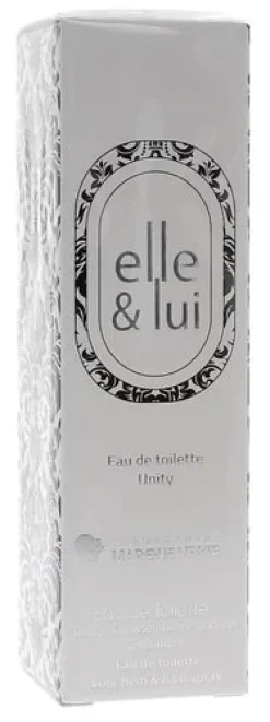 Eau de toilette pour elle & lui Marque verte - Flacon de 50 ml
