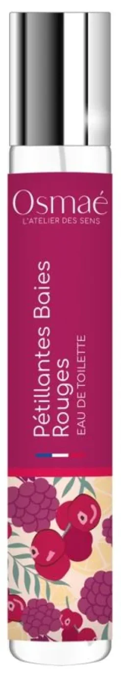 Eau de toilette Pétillantes Baies Rouges Osmaé - flacon-vaporisateur de 30 ml