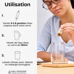 Eau exquise la bio anis réglisse AGST Developpement - flacon compte-gouttes de 10ml
