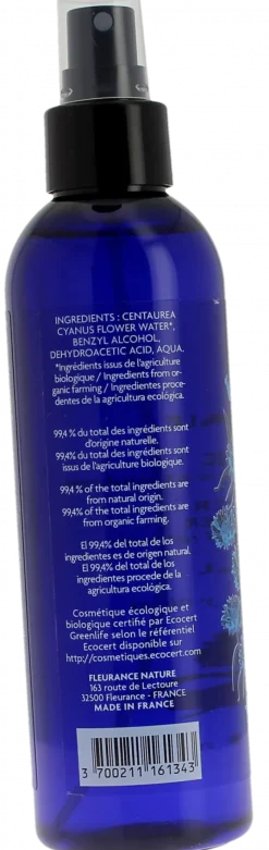 Eau florale de bleuet messicole Fleurance nature