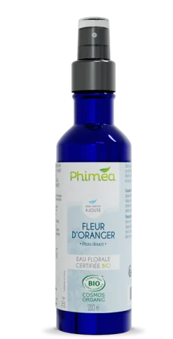 Eau florale de fleur d'oranger bio Phimea - flacon de 200 ml