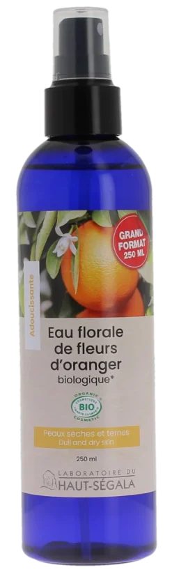 Eau florale fleurs d'oranger bio apaisante Laboratoire Haut-Ségala
