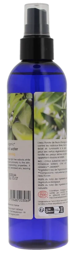 Eau florale fleurs d'oranger bio apaisante Laboratoire Haut-Ségala