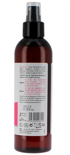 Eau florale Rose BIO Centifolia - 200 ml