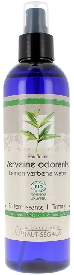Eau Florale Verveine odorante Bio Raffermissante Laboratoire Haut-Ségala - Spray de 250 ml