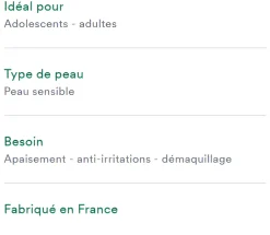 Eau lactée démaquillante à la Pivoine bio Klorane