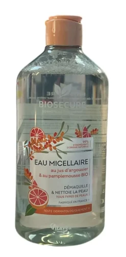 Eau micellaire Bio Secure - flacon de 500ml