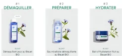 Eau micellaire 3 en 1 au Bleuet bio Klorane