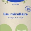 Eau micellaire sans parfum bio Mustela - flacon-pompe de 400 ml
