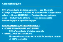 Eau micellaire thermale peaux mixtes à grasses Uriage