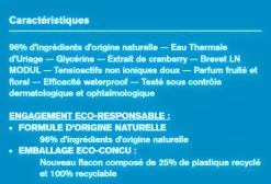 Eau micellaire thermale peaux normales à sèches Uriage