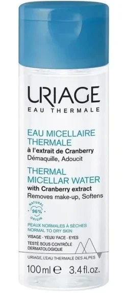Eau micellaire thermale peaux normales à sèches Uriage