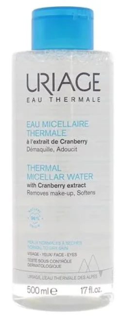 Eau micellaire thermale peaux normales à sèches Uriage