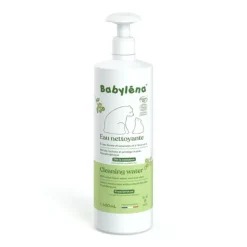 Eau nettoyante bio Babyléna - flacon-pompe de 400 ml